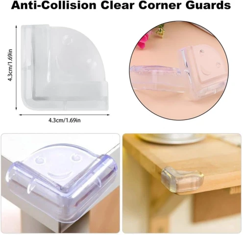 Cască de protecție pentru învățarea mersului + protecții pentru colțuri x4