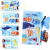 DEARBAG Sea Tails carte senzorială cu agățătoare 6luni+