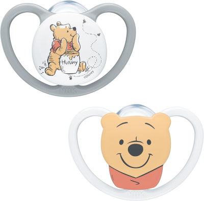 NUK Space Disney suzetă liniștitoare silicon x2 6-18 luni +cutie