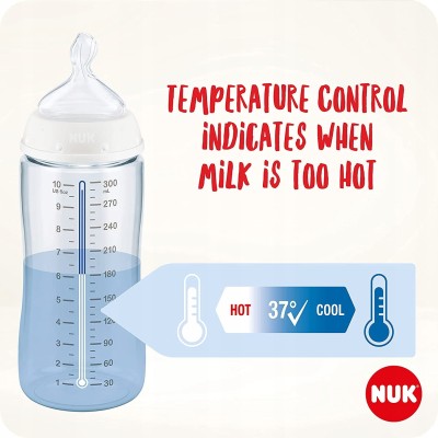 Set NUK sticle Perfect Start control temperatură 9 piese.