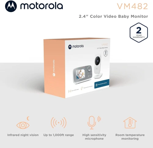 MOTOROLA VM482 monitor digital pentru bebeluși 2,4