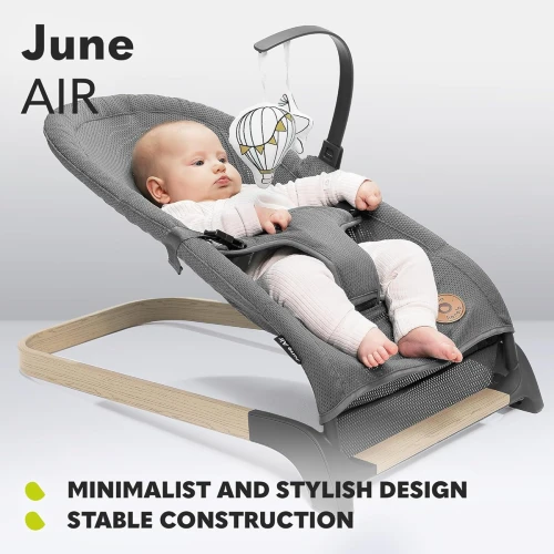 LIONELO JUNE AIR balansoar șezlong până la 9kg