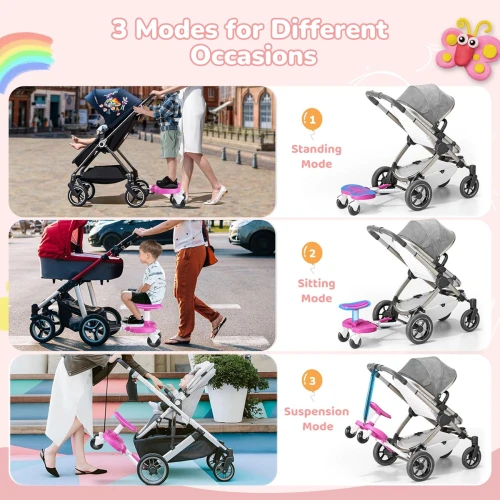 BUGGY BOARD platformă universală pentru cărucior, suportă până la 25 kg