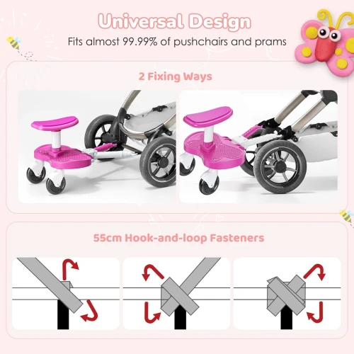 BUGGY BOARD platformă universală pentru cărucior, suportă până la 25 kg