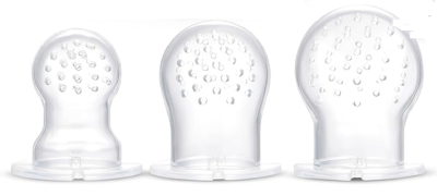 BEBI BORN inel gingival distribuitor de fructe pentru copii 3-24 luni 3 tetine