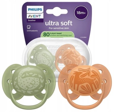 PHILIPS AVENT Ultra Soft suzete x 2 18luni+