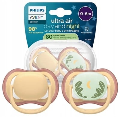 PHILIPS AVENT Ultra Air suzete x 2 0-6 luni
