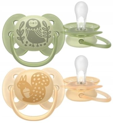 PHILIPS AVENT Ultra Soft Forest Friends suzete x 2 6-18 luni