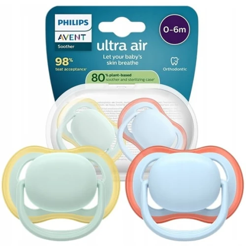 PHILIPS AVENT Ultra Air suzete x 2 0-6 luni