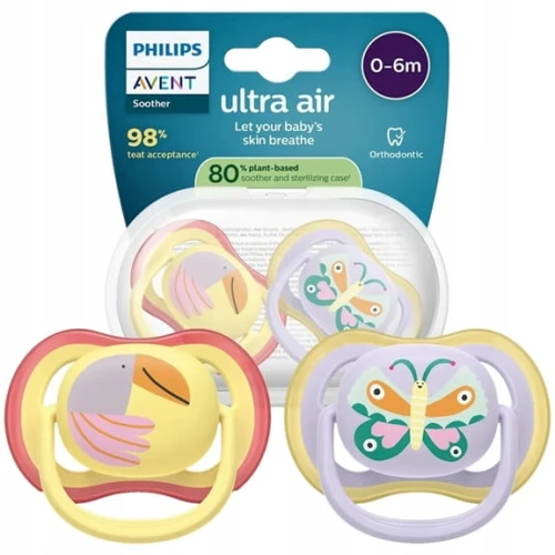 PHILIPS AVENT Ultra Air suzete x 2 0-6 luni