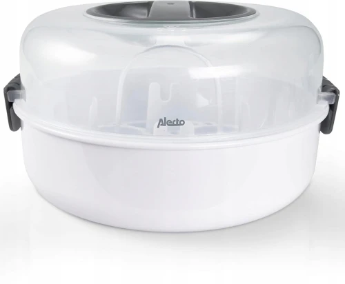 ALECTO BW-04 sterilizator cu microunde pentru 4 biberoane + clește și măsură