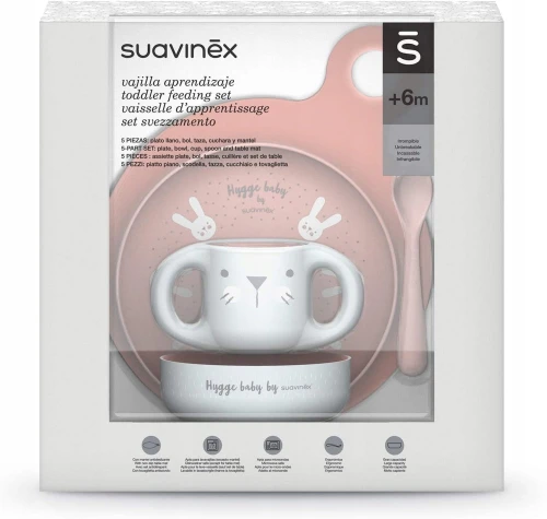 SUAVINEX set de vase 5 piese HYGGE 6m+
