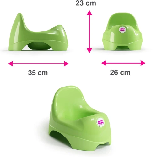 OKBABY oliță 18 m+ verde