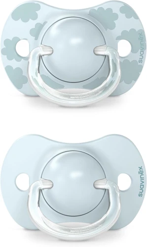 SUAVINEX SX PRO suzetă anatomică x2 silicon 0-6 luni