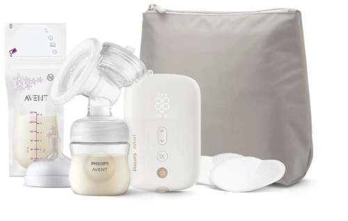 PHILIPS AVENT SCF396/31 Pompă de sân electrică cu accesorii