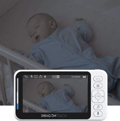DRAGON TOUCH E40 baby monitor 4,3" LCD HD FHSS