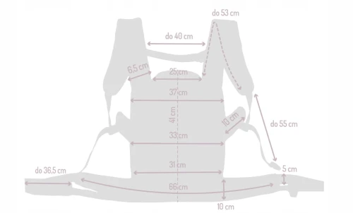 MOMI COLLETE marsupiu ergonomic de la 3 luni până la 20 kg