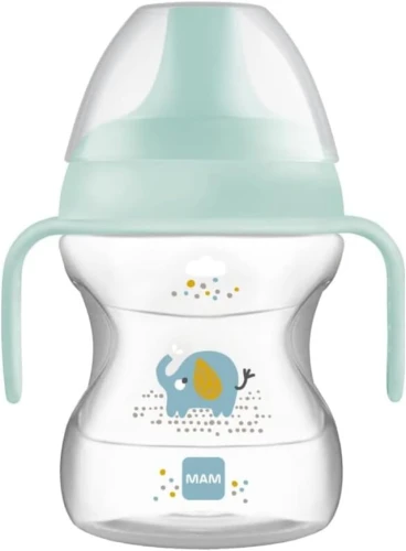 Cana MAM Learn To Drink Cup cu cioc anti-picurare 190 ml 6 luni+