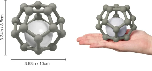 MCGMITT Minge de dentiție din silicon cu zornăitoare 8,5 x 10 cm