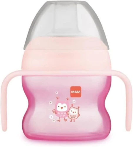 Cana MAM Starter Cup antiscurgere 150 ml 4 luni+ BUFNIȚE
