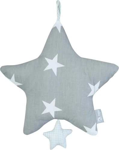 ROBA Little Stars jucărie muzicală agățată pentru cărucior și pătuț 27 x 27 cm