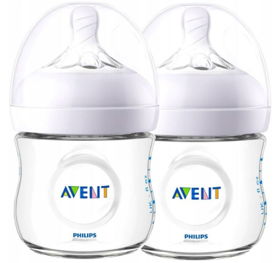 PHILIPS AVENT Natural biberon 125 ml tetină 0m+ x2