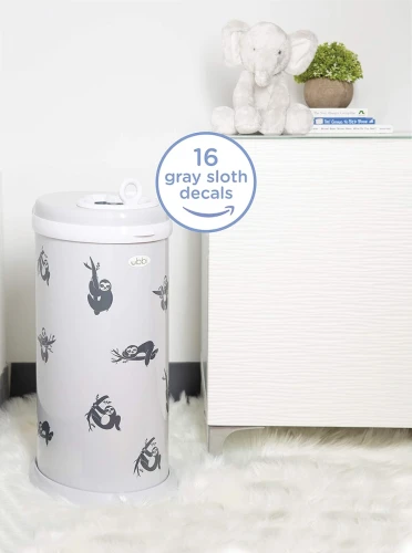 UBBI autocolante decorative pentru coș, bidon, sticlă și altele LENEȘ 16 bucăți
