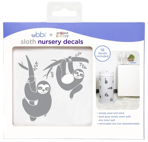 UBBI autocolante decorative pentru coș, bidon, sticlă și altele LENEȘ 16 bucăți