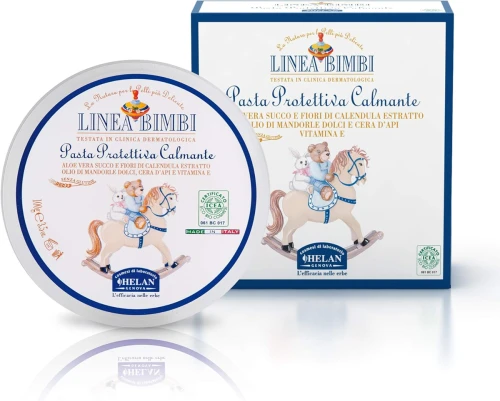 HELAN Linea Bimbi set îngrijire copil ȘAMPON CREME PUDRĂ ȘERVEȚELE