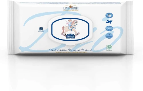HELAN Linea Bimbi set îngrijire copil ȘAMPON CREME PUDRĂ ȘERVEȚELE