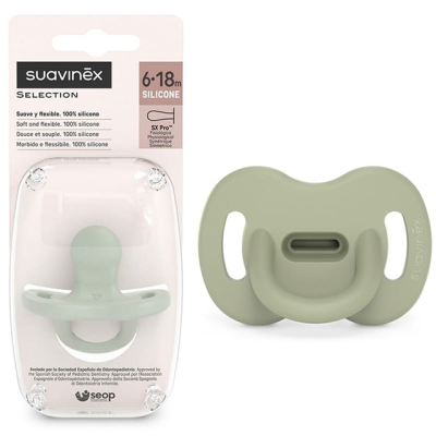SUAVINEX suzetă SELECTION SX PRO silicon 6-18m