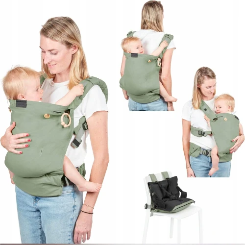BABYMOOV MOOV&BOOST marsupiu ergonomic și înălțător 2în1