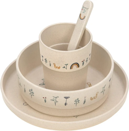 Set de veselă fără melamină LASSIG Garden Explorer