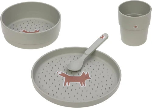 Set de veselă fără melamină LASSIG Little Forest Fox