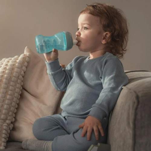 Cana MAM Fun To Drink Cup cu tetină anti-picurare 270 ml 8 luni+