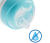 CHICCO Transition Cup cană anti-picurare cu tetină și mânere 200 ml 4 luni+