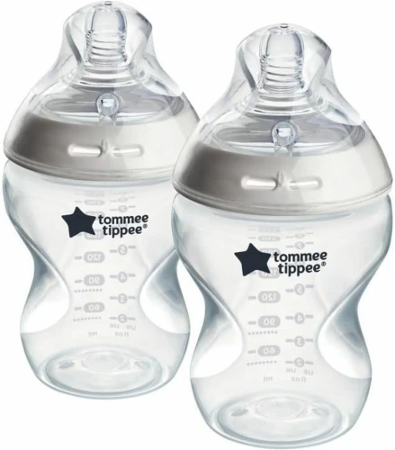 TOMMEE TIPPEE Natural Start biberon 260ml x2 ANTI-COLIC 0luni+