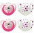 NUK STAR Day&Night smoczek uspokajający x4 18-36msc