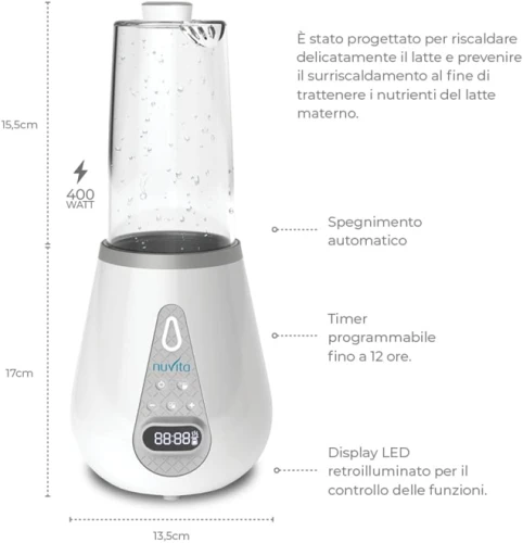 NUVITA încălzitor sterilizator dezghețator 4în1