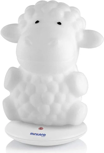 MINILAND Night Sheep lampă de veghe LED 5 culori 12,5 cm