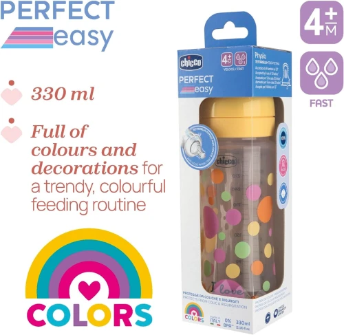 CHICCO biberon Perfect Easy 4m+ 300ml