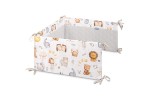 SENSILLO Protecție din muselină pentru pătuț 120x60cm