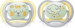 PHILIPS AVENT Ultra Air Night suzete x 2 18luni+ strălucitoare