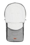 SENSILLO Sac de dormit Polar 3-straturi pentru cărucior 95x40cm