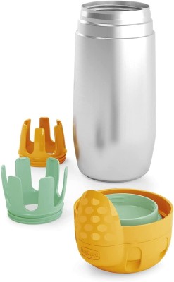 CHICCO termos din oțel inoxidabil + 2 inserturi pentru biberoane