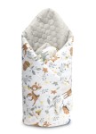 ROŻEK VELVET ALB AVENTURĂ ÎN PĂDURE 75x75