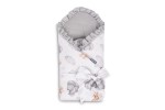 ROŻEK MUȘELINĂ TEDDY GRI 75x75