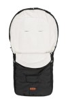 SAC DE DORMIT POLAR NEGRU PENTRU CĂRUCIOR (95x40)