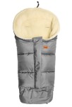 SAC DE DORMIT COMBI 3 în 1 LÂNĂ GRI