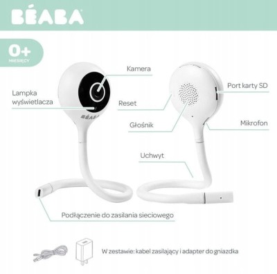 BEABA Zen Connect cameră electronică pentru monitorizare bebeluși